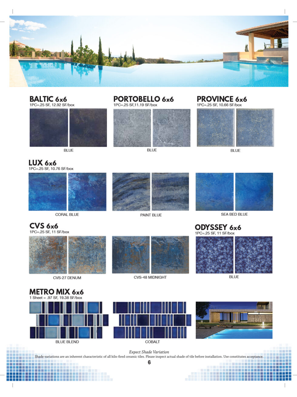 Catalog | United Pool Tile